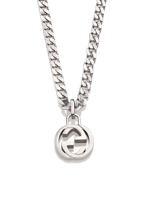 fine gucci necklaces for men|diamond earrings for men Gucci.